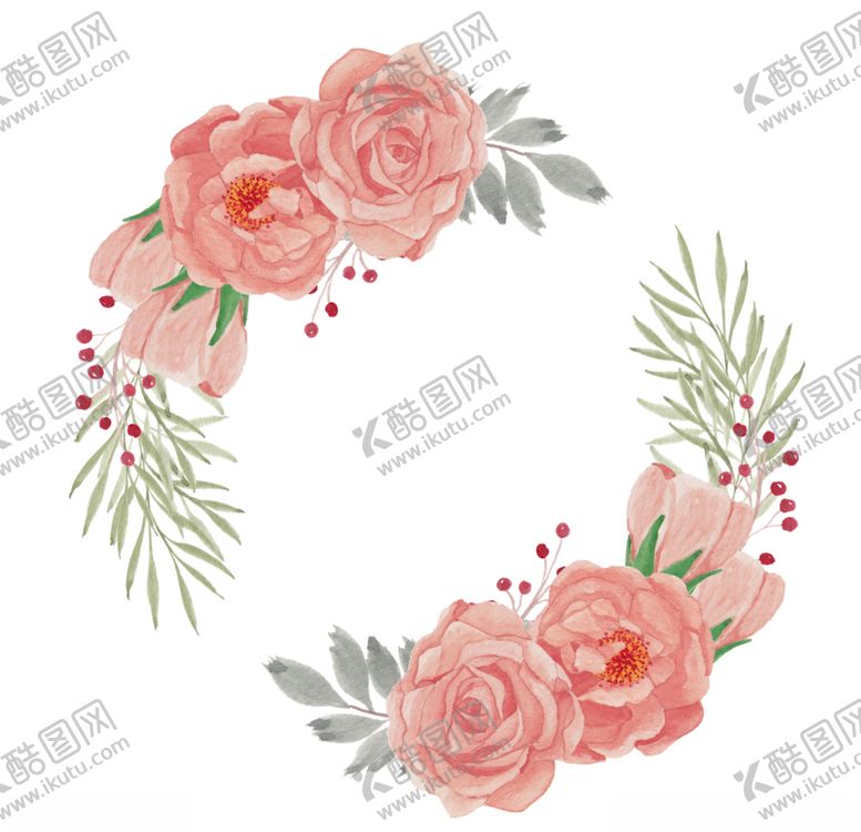 编号：63862910311433062656【酷图网】源文件下载-花卉边框