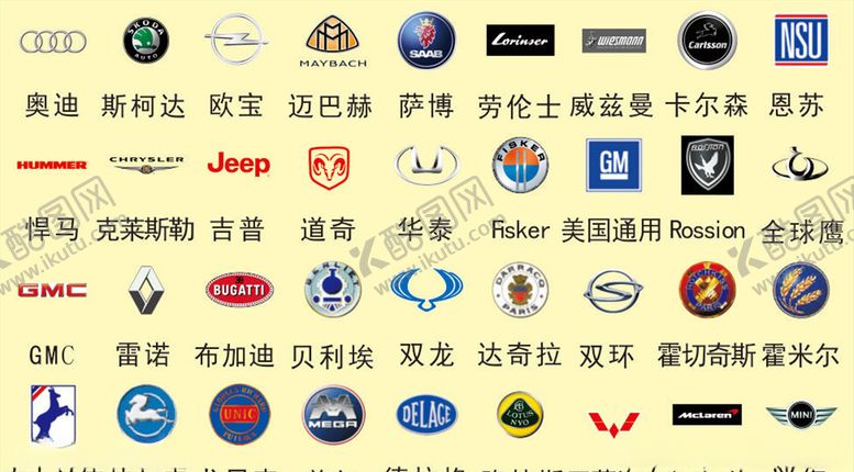 编号：49919306280626239805【酷图网】源文件下载-车标