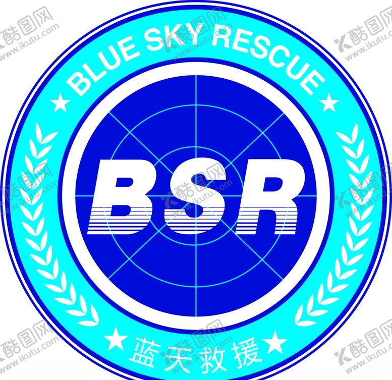 编号：13787409200317481434【酷图网】源文件下载-蓝天救援LOGO