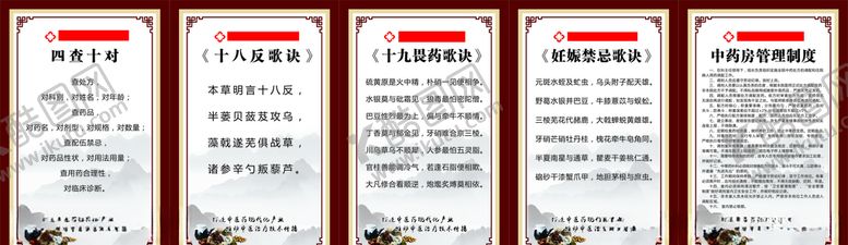 编号：72626509241618337453【酷图网】源文件下载-中药房制度
