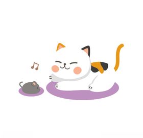 卡通猫