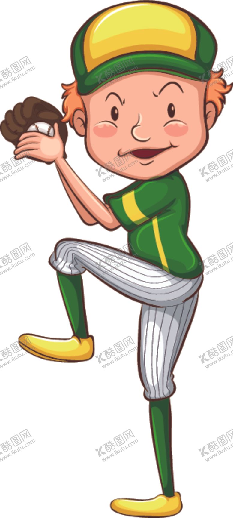 编号：89705807051910421135【酷图网】源文件下载-卡通运动人物