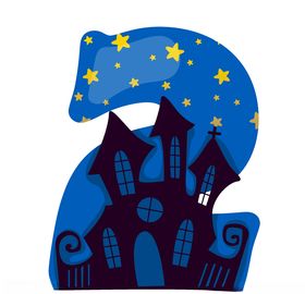 手绘儿童卡通阿拉伯数字素材