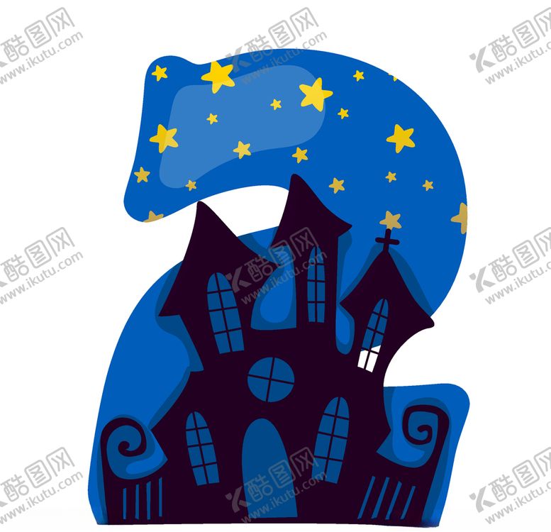 编号：23232710281259014843【酷图网】源文件下载-手绘儿童卡通阿拉伯数字素材