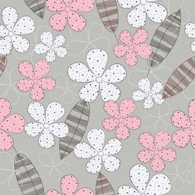 手绘花卉花纹