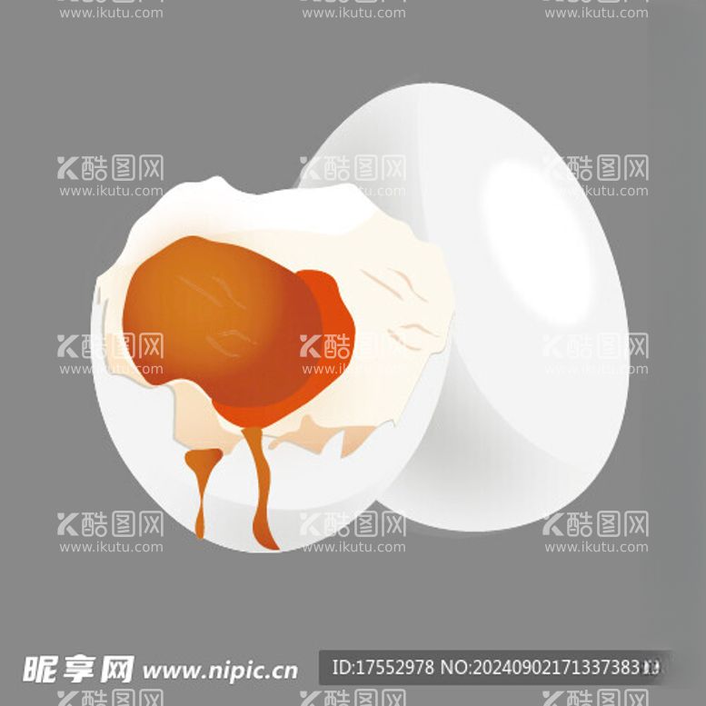 编号：42447411240833338068【酷图网】源文件下载-咸鸭蛋海鸭蛋卡通插画