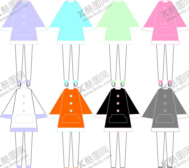 编号：47507109220220269050【酷图网】源文件下载-卡通服饰服饰设计