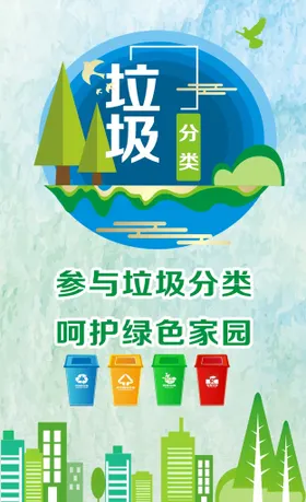 垃圾分类标语环保标语指南保护环境
