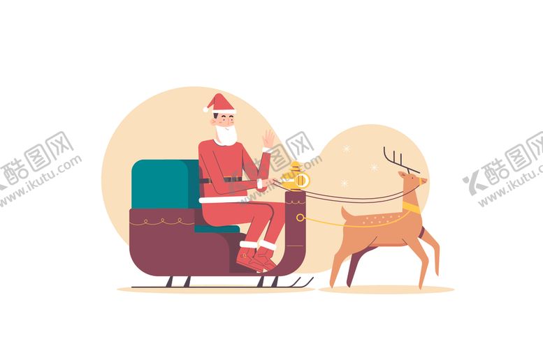 编号：26764509130825474254【酷图网】源文件下载-家庭圣诞插画