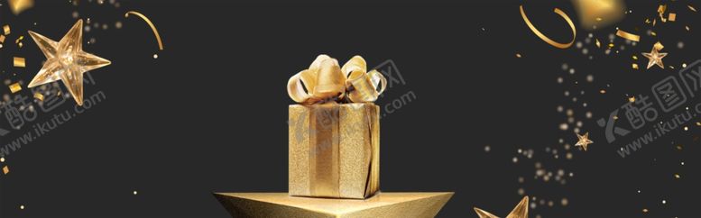 编号：39712009201754531679【酷图网】源文件下载-金色线条礼盒背景海报素材