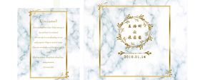 大理石花纹婚礼背景