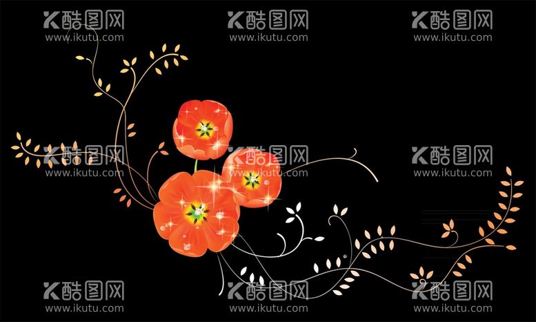 编号：75861309161636584017【酷图网】源文件下载- 花朵花纹   