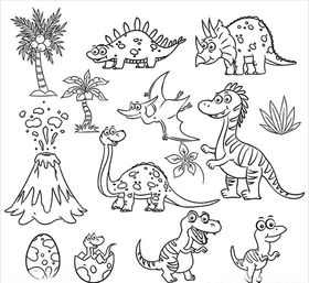 动物线描画