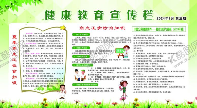 编号：24719802142156233176【酷图网】源文件下载-健康教育宣传栏