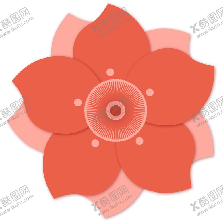 编号：26734705012039433550【酷图网】源文件下载-立体装饰花朵