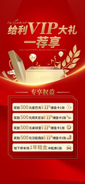 VIP会员海报权益活动电商