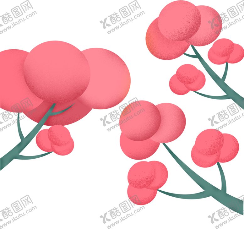 编号：30145801140428352101【酷图网】源文件下载-妇女节文艺清新粉色树木