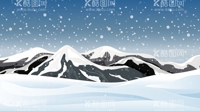 编号：12876211160020217534【酷图网】源文件下载-雪山