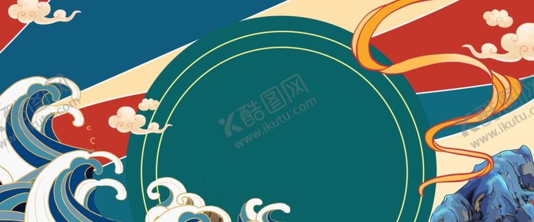 编号：38807009121234344239【酷图网】源文件下载-国潮背景