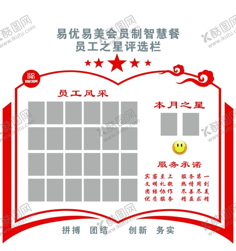 编号：81442505100355574291【酷图网】源文件下载-员工风采