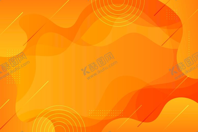 编号：71589609190800456405【酷图网】源文件下载-橙色几何背景