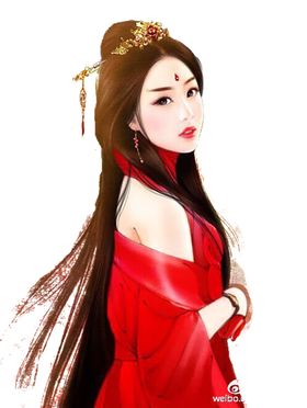 古装帅哥美女插画图片国潮神唯人物