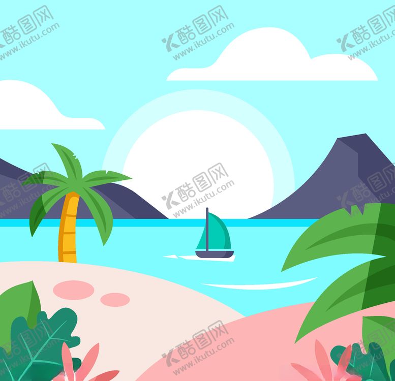 编号：68456406250646212798【酷图网】源文件下载-小岛自然风光