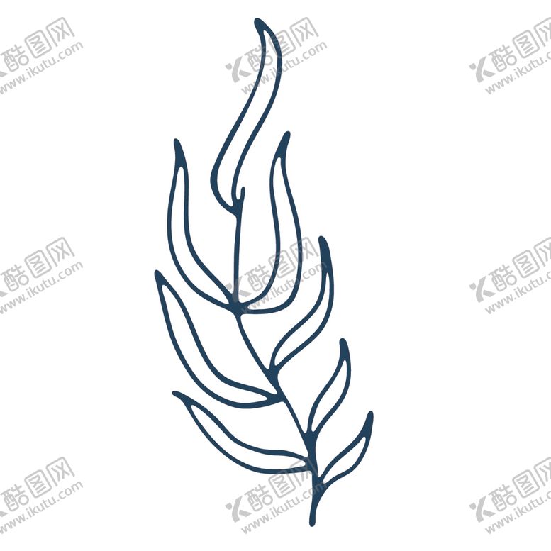 编号：30075009280339336957【酷图网】源文件下载-手绘海洋生物