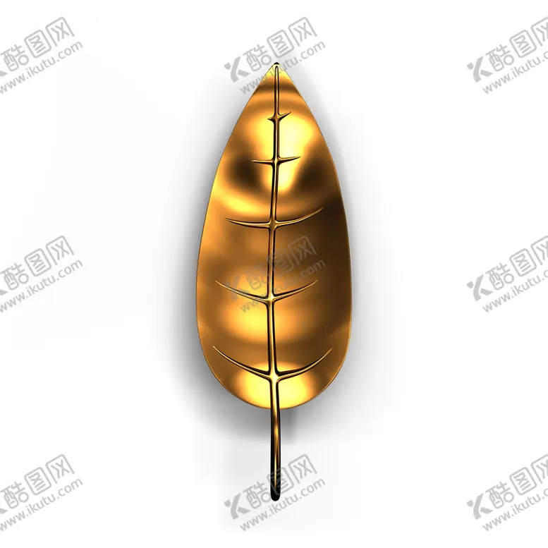 编号：06428309240049053204【酷图网】源文件下载-高清奢华黄金金色植物叶子 