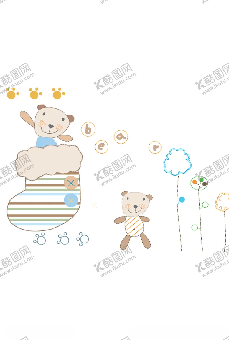 编号：54545406270304255327【酷图网】源文件下载-幼童印花