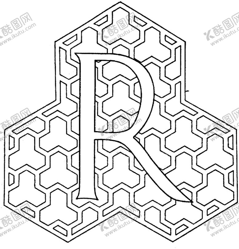 编号：96748605160003377333【酷图网】源文件下载-镂空花图案