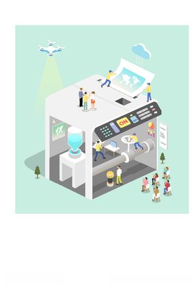科技感电脑未来插图