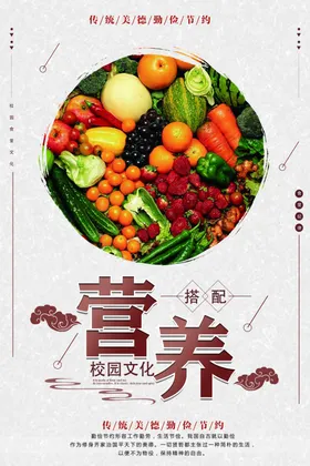 食堂标语光盘行动光盘行动宣传餐厅海报学校餐厅