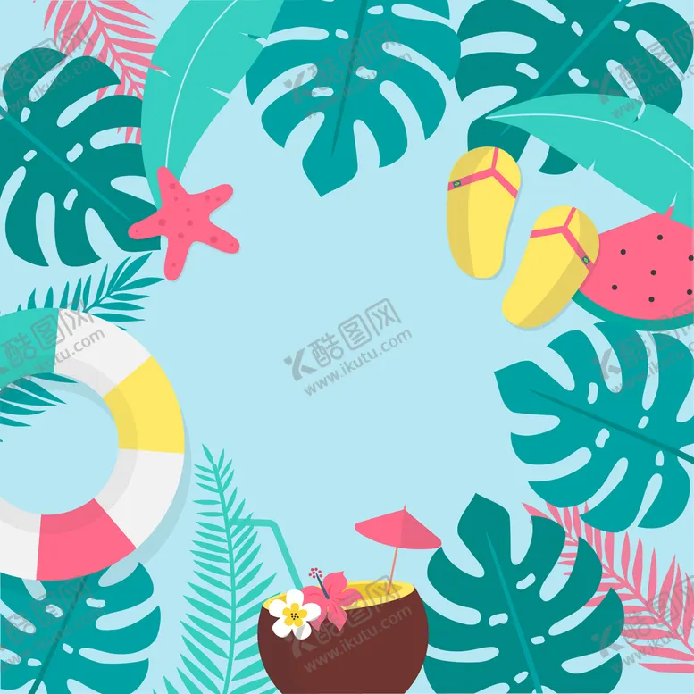 编号：22816801280100534601【酷图网】源文件下载-夏日风光背景 
