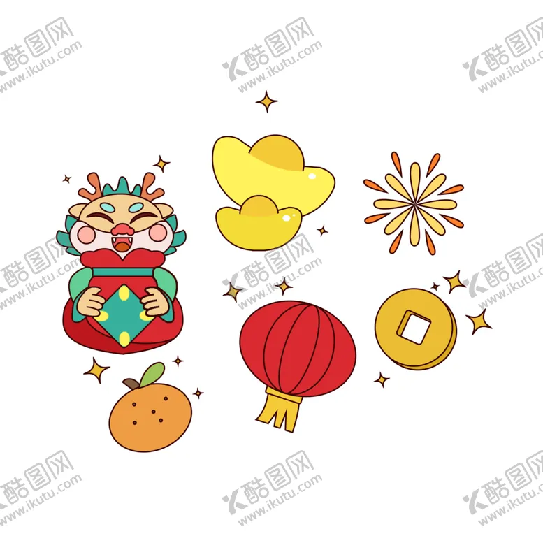 编号：33604501231954159245【酷图网】源文件下载-新年元素