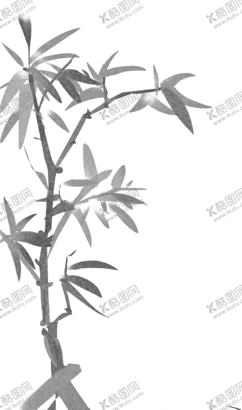 编号：50899506281320472920【酷图网】源文件下载-水墨竹子