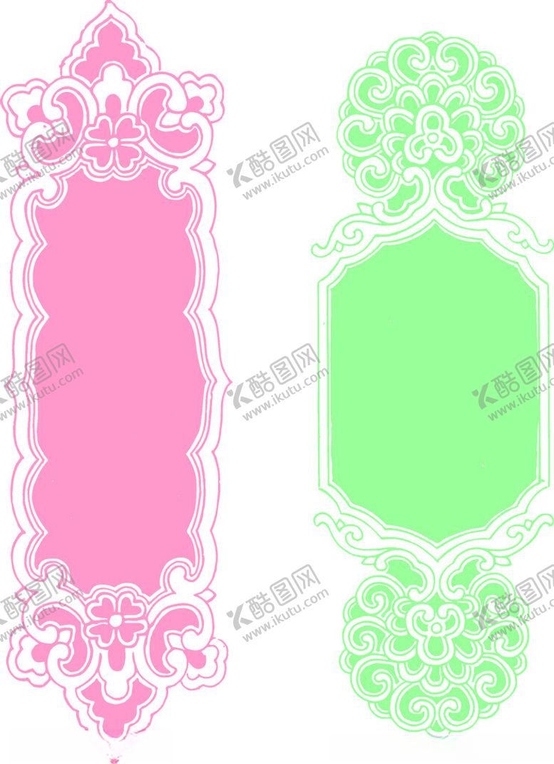 编号：82218004242250238791【酷图网】源文件下载-精美花边装饰框