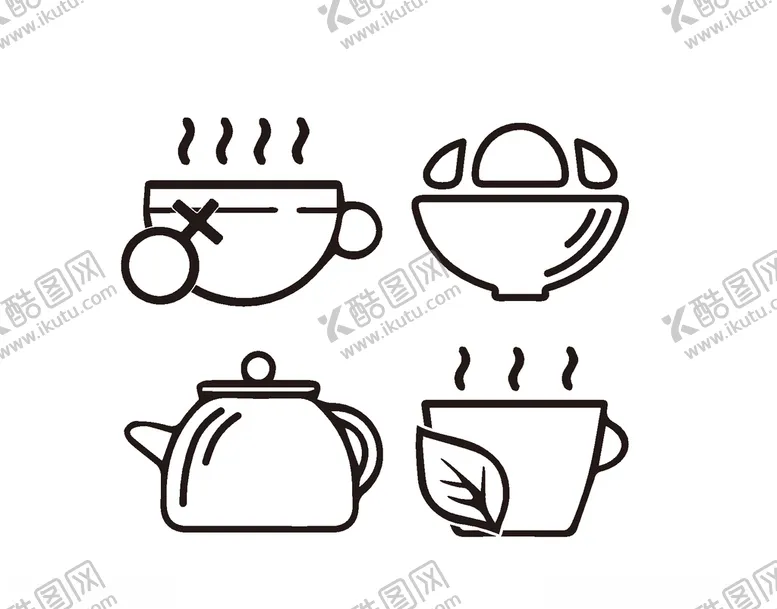 编号：25121705062027438575【酷图网】源文件下载-饮品图标