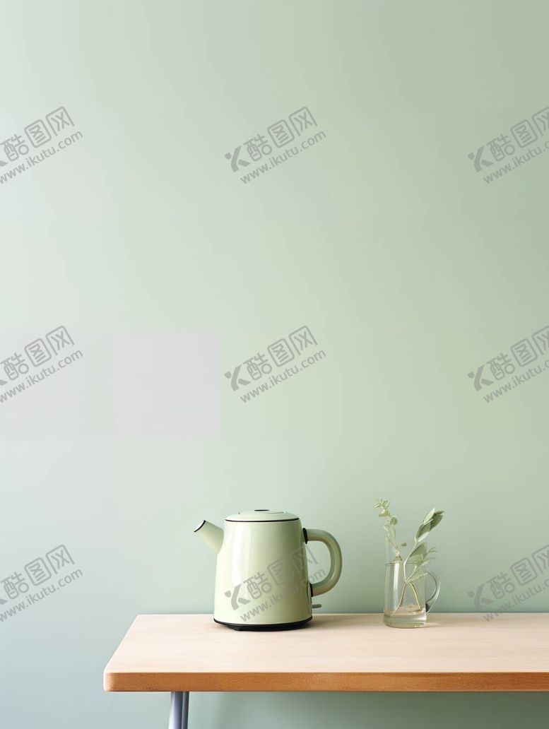 编号：83740311301317465894【酷图网】源文件下载-创意茶壶桌面展示