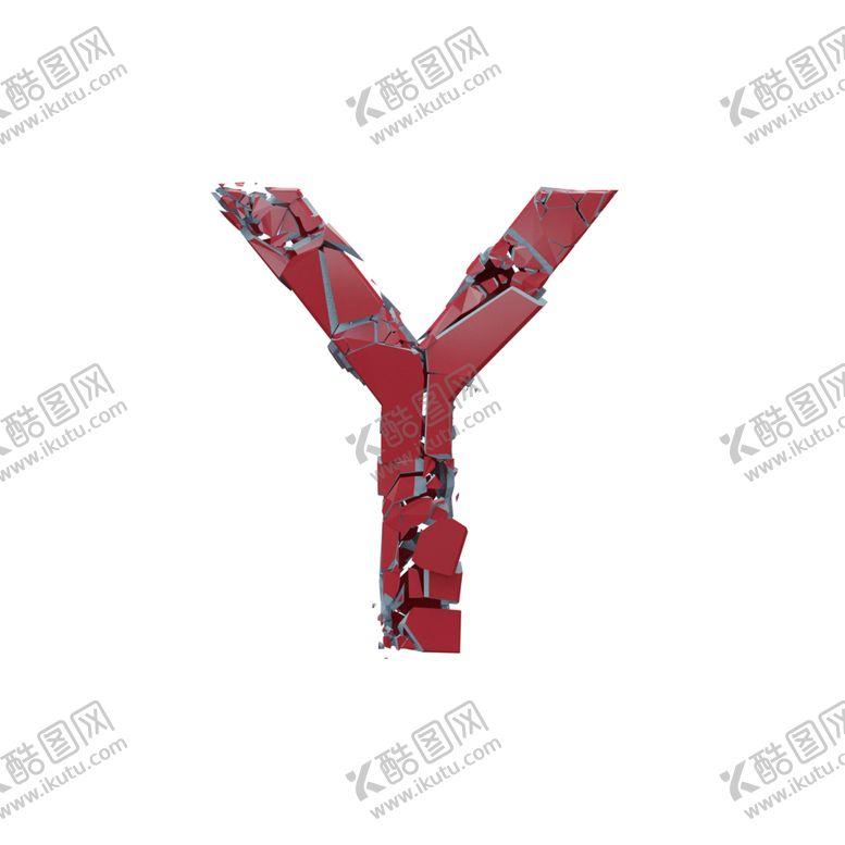 编号：29149010112058248264【酷图网】源文件下载-3D破碎立体字母