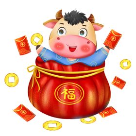 卡通牛形象