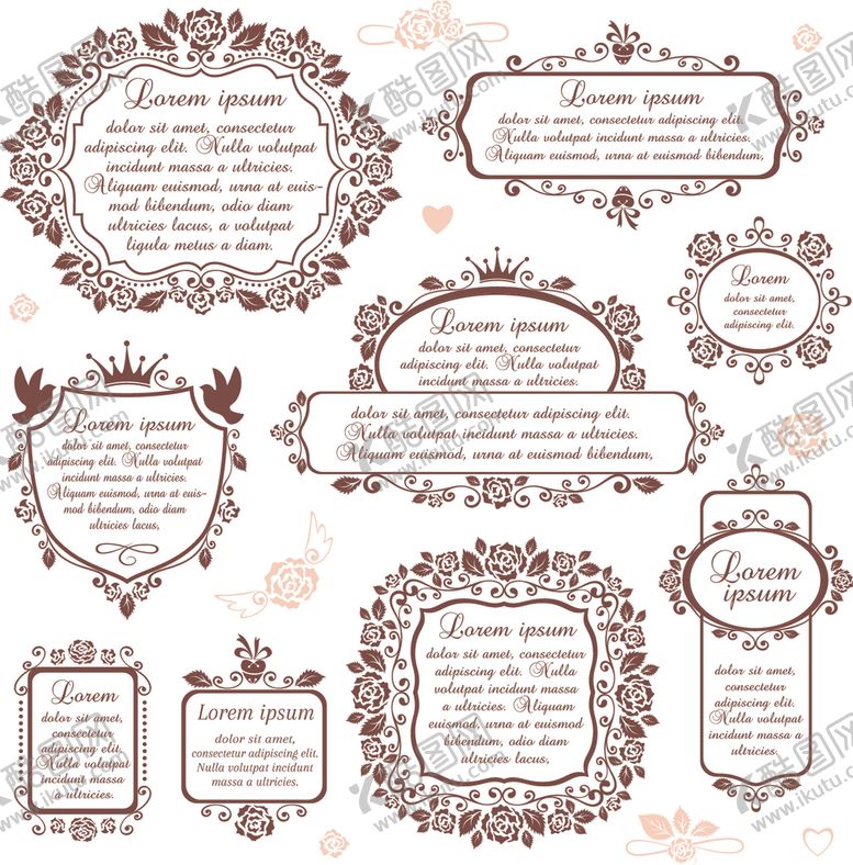 编号：57918010061104021354【酷图网】源文件下载-欧式花纹