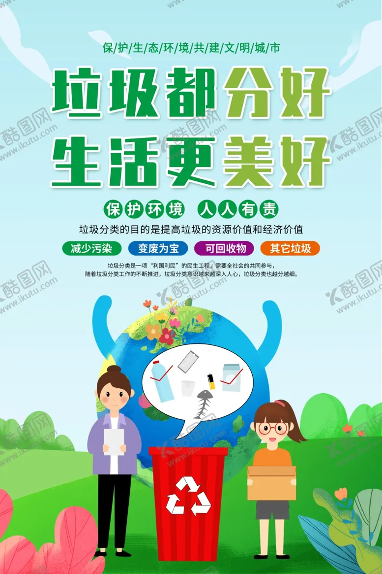 编号：49206512050557451298【酷图网】源文件下载-垃圾分类