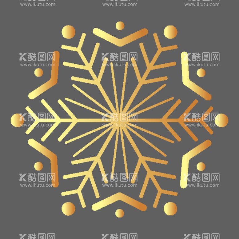 编号：85898912090108082491【酷图网】源文件下载-圣诞节装饰雪花