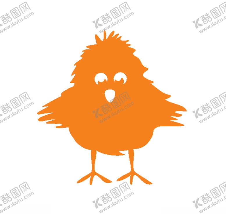 编号：77835807140915007101【酷图网】源文件下载-简笔画小鸡