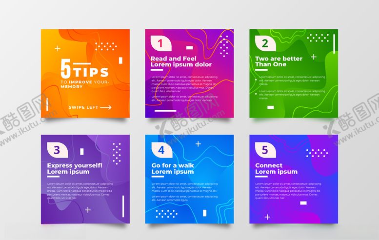 编号：88555209270213353124【酷图网】源文件下载-卡片式排列卡片式排版