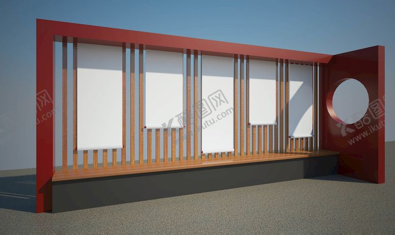 编号：68373609252331455112【酷图网】源文件下载-书卷宣传栏