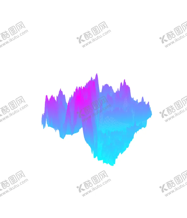 编号：57833803280101207884【酷图网】源文件下载-抽象山峰