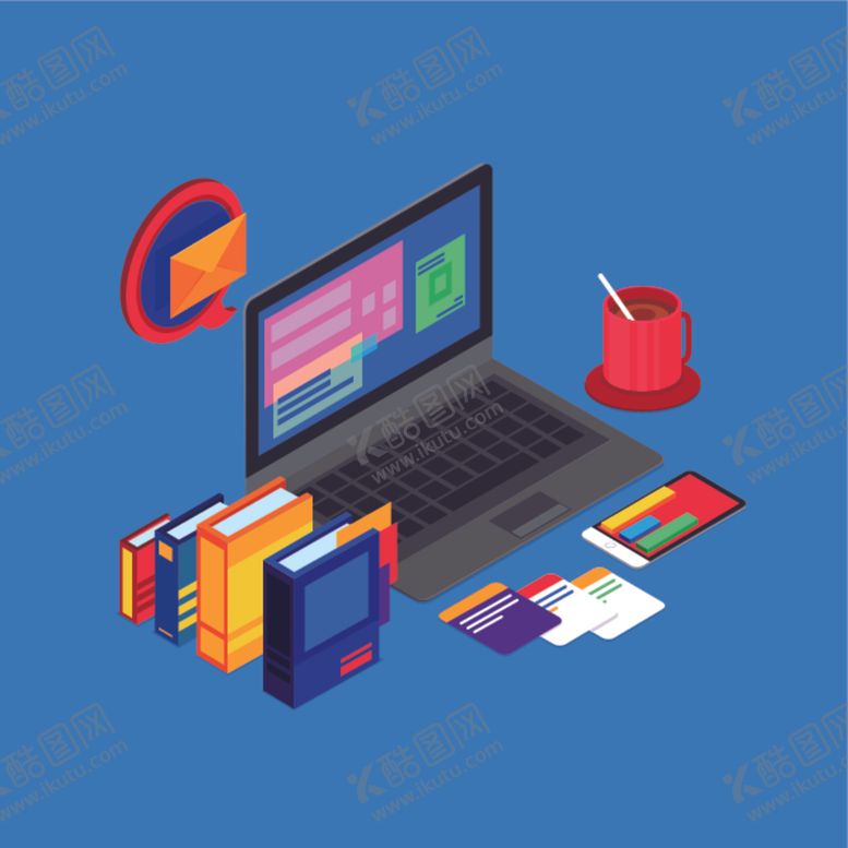 编号：60709909131833123695【酷图网】源文件下载-办公桌插图