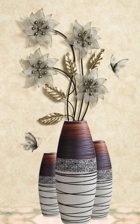 花瓶装饰画